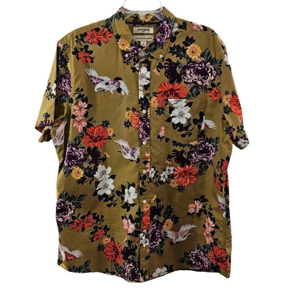Goodthreads Other - Goodthreads Poplin Standard Fit Button Up Short Sleeve Men’s Shirt Size XL - NWT
